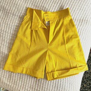 Yves Saint Laurent Rive Gauche Culotte Shorts